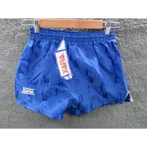 NWT Vintage 90s Y2K XARA Lined Men's Adult Small Nylon Soccer Shorts